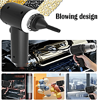 3 in 1 Portable Wireless Car Vacuum Cleaner with Blower Pack of 1 (Colour:Black) 3 in 1 Portable Wireless Car Vacuum Cleaner with Blower Pack of 1 (Colour:Black)