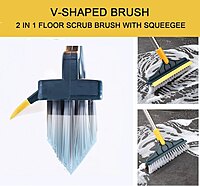 2 in 1 tile cleaning brush Pack of 1 2 in 1 tile cleaning brush Pack of 1