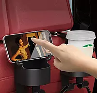 Car Backseat Mount Cup Holder Cell Phone cum Organizer