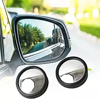 Blind Spot Car Mirror Adjustable HD Glass and ABS Housing