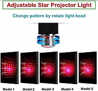USB Star Night Car Ceiling Projector Laser Lights (Pack of 2 : Color of Black) USB Star Night Car Ceiling Projector Laser Lights (Pack of 2 : Color of Black)
