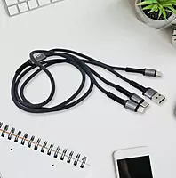Super Fast 3 in 1 Charging Cable 100w Pack of 1