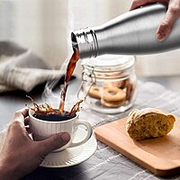 750 ML Stainless Steel Hot and Cold Water Bottle for Office Pack of 1 750 ML Stainless Steel Hot and Cold Water Bottle for Office Pack of 1