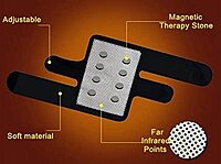 Hot Knee Belt Magnetic Heating KneePads Pack of 1 Hot Knee Belt Magnetic Heating KneePads Pack of 1