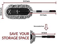 Car Duster (Pack of 1 : Grey colour)
