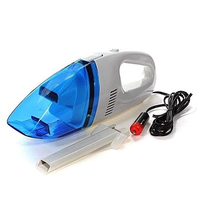 Car Vacuum Cleaner Pack of 1 (Colour: White Blue)