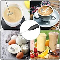 Coffee Beater I Powerful Handheld Milk Frother I Coffee Foamer Pack of 1 (Colour: Brown / Green) Coffee Beater I Powerful Handheld Milk Frother I Coffee Foamer Pack of 1 (Colour: Brown / Green)