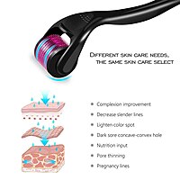Derma Roller 0.5mm For Face Acne Scars Remover Pack of 2 Derma Roller 0.5mm For Face Acne Scars Remover Pack of 2