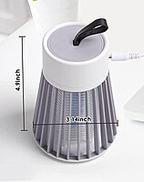 Eco Friendly Electronic LED Mosquito Killer Machine Trap Lamp Pack of 1 Eco Friendly Electronic LED Mosquito Killer Machine Trap Lamp Pack of 1