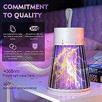 Eco Friendly Electronic LED Mosquito Killer Machine Trap Lamp Pack of 1 Eco Friendly Electronic LED Mosquito Killer Machine Trap Lamp Pack of 1