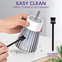 Eco Friendly Electronic LED Mosquito Killer Machine Trap Lamp Pack of 1 Eco Friendly Electronic LED Mosquito Killer Machine Trap Lamp Pack of 1