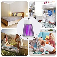 Eco Friendly Electronic LED Mosquito Killer Machine Trap Lamp Pack of 1 Eco Friendly Electronic LED Mosquito Killer Machine Trap Lamp Pack of 1