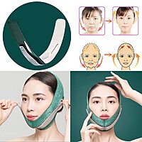 V Shape Face Slimming Strap Men & Women Pack of 1 (Colour: Green) V Shape Face Slimming Strap Men & Women Pack of 1 (Colour: Green)