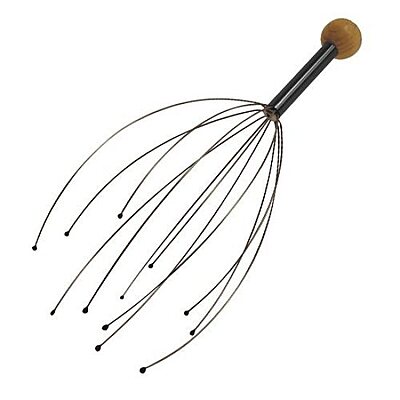 Machine Head Massager Scalp Scratcher 12 Fingers Head Scratcher Pack of 2