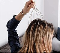 Machine Head Massager Scalp Scratcher 12 Fingers Head Scratcher Pack of 2 Machine Head Massager Scalp Scratcher 12 Fingers Head Scratcher Pack of 2