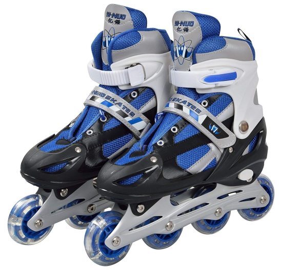 Inline Skates with PU Wheel Aluminum Body Combo Set for Boys Kids and Girls Skating Pack of 1 Inline Skates with PU Wheel Aluminum Body Combo Set for Boys Kids and Girls Skating Pack of 1