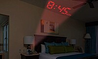 Plastic Digital LCD Screen Snooze Projector Alarm Clock Pack of 1 Plastic Digital LCD Screen Snooze Projector Alarm Clock Pack of 1
