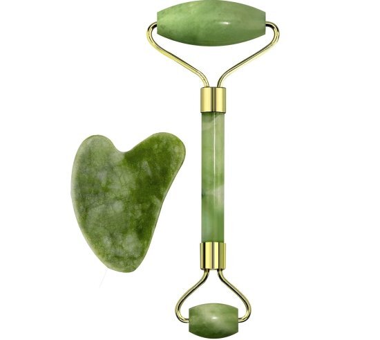 Jade Roller 2 Marble Face Massager Pack of 1 Jade Roller 2 Marble Face Massager Pack of 1