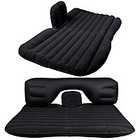 Multifunctional Inflatable Car Travel Bed Sofa Mattress Universal Fit Pack of 1 (Colour: Pink/Grey) Multifunctional Inflatable Car Travel Bed Sofa Mattress Universal Fit Pack of 1 (Colour: Pink/Grey)