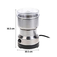 Nima Multifunctional Mixer Grinder For Spices, Seeds, Coffee Beans Pack of 1 (Colour: Silver)