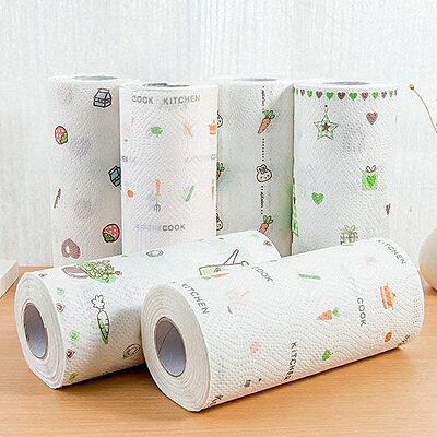 Kitchen Tissue Roll Reusable and Washable Pack of 2