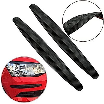 PVC Car Bumper Corner Protector Scratch Guard Car Bumper Guard 2 pcs Pack of 1