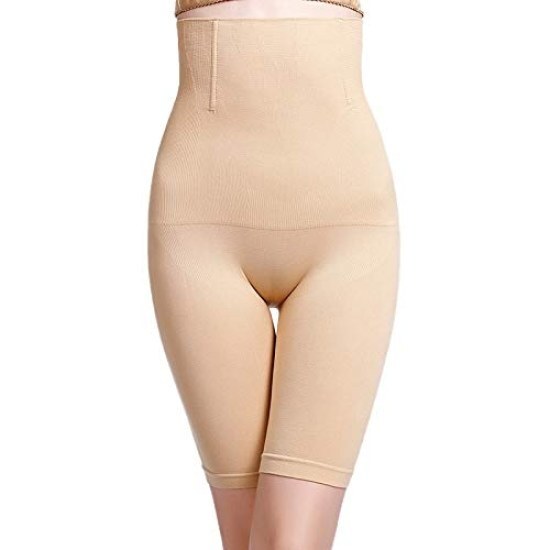 Women Shapewear Butt Lifter Body Shaper Panties Pack of 1 (Colour: Beige)