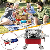 Portable Folding Camping Gas Stove Pack of 1 Portable Folding Camping Gas Stove Pack of 1