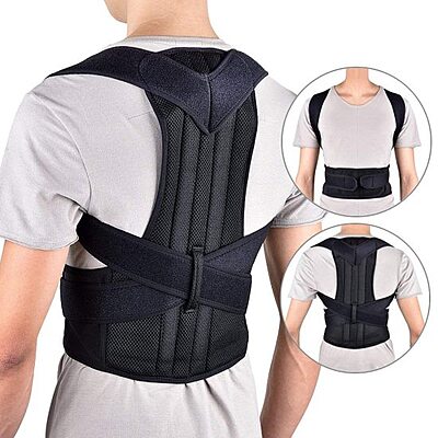 Heavy Back Support Posture Belt for Pain Relief Pack of 1
