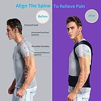 Heavy Back Support Posture Belt for Pain Relief Pack of 1 Heavy Back Support Posture Belt for Pain Relief Pack of 1