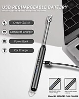 Rechargeable Usb Electric Gas Lighter Pack of 1
