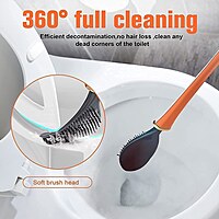 Round Toilet brush Pack of 1 Round Toilet brush Pack of 1