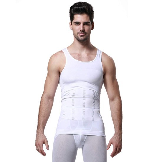 Premium Men’s Slimming Body Shaper Vest Pack of 1 Premium Men’s Slimming Body Shaper Vest Pack of 1