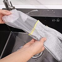 Steel Dish Washer Gloves Pack of 2