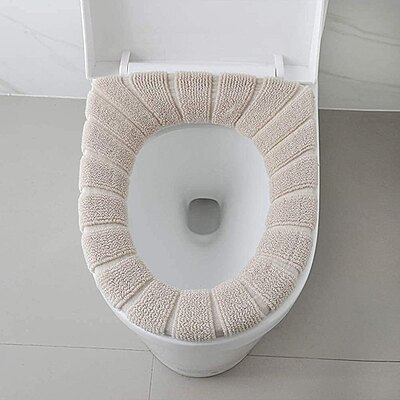 Toilet Seat Cover Washable Cushion Mat Pack of 2