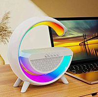 RGB Night mood LED Lamp Bluetooth Speaker with Wireless Charger Pack of 1 RGB Night mood LED Lamp Bluetooth Speaker with Wireless Charger Pack of 1