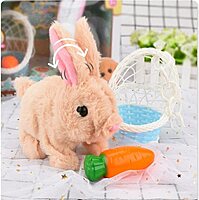 Walking and Talking Rabbit ( Pack of 1) (Colour :White) Walking and Talking Rabbit ( Pack of 1) (Colour :White)