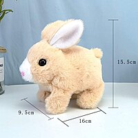 Walking and Talking Rabbit ( Pack of 1) (Colour :White) Walking and Talking Rabbit ( Pack of 1) (Colour :White)